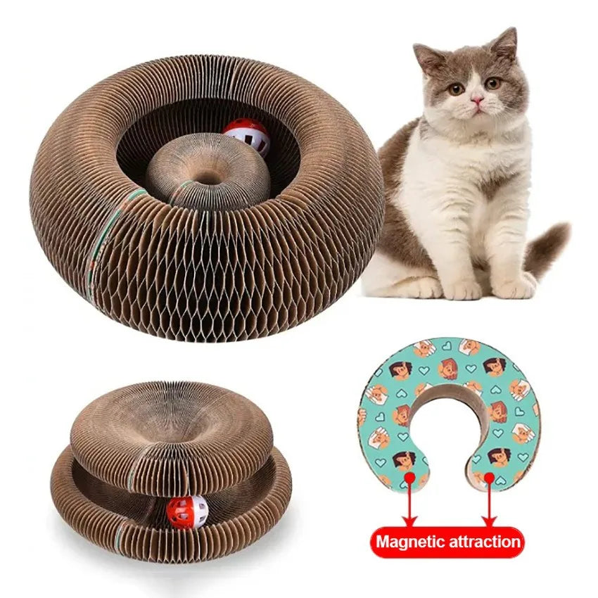 Foldable Organ Cat Scratcher