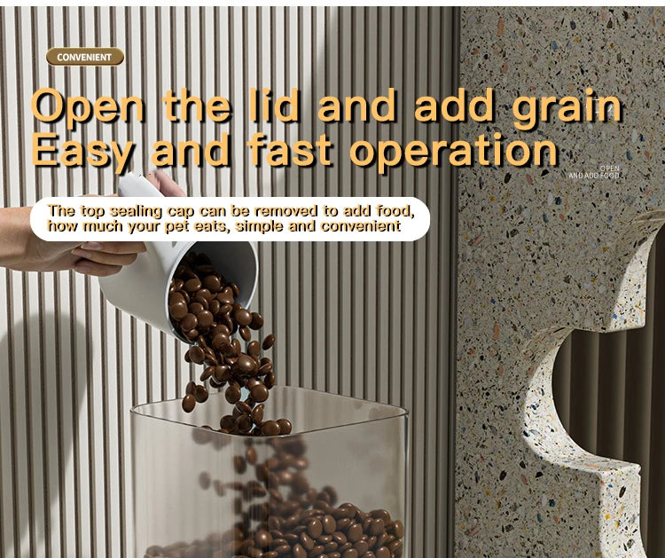 Automatic Gravity Feeder & Dispenser
