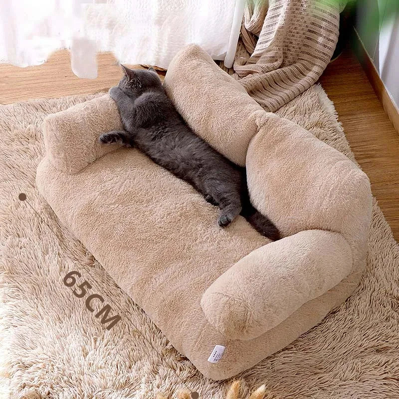 Luxury Plush Cat Sofa