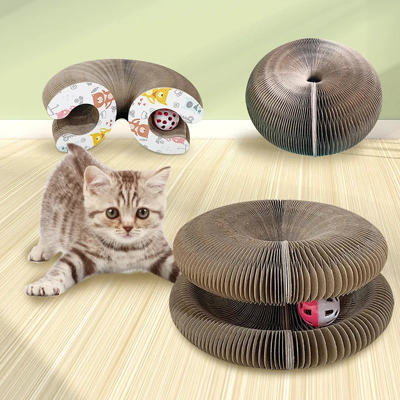 Foldable Organ Cat Scratcher