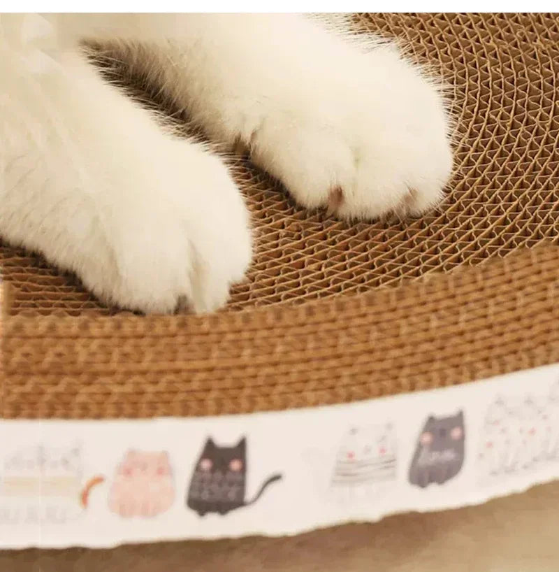 Corrugated Cat Scratcher & Bed