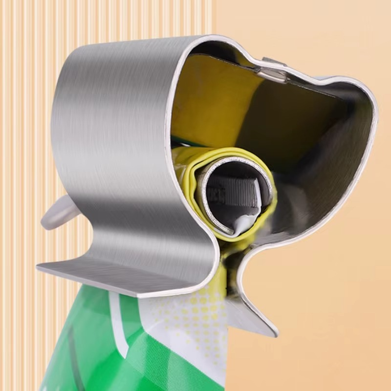 Plus Button – Squeezer for Toothpaste & Creams to the Last Drop!
💚 Easily squeezes toothpaste and creams of any kind – just press the plus button once!
✅ Suitable for all types of toothpaste and creams
✅ Perfect for home, apartments, hotels, vacations, t