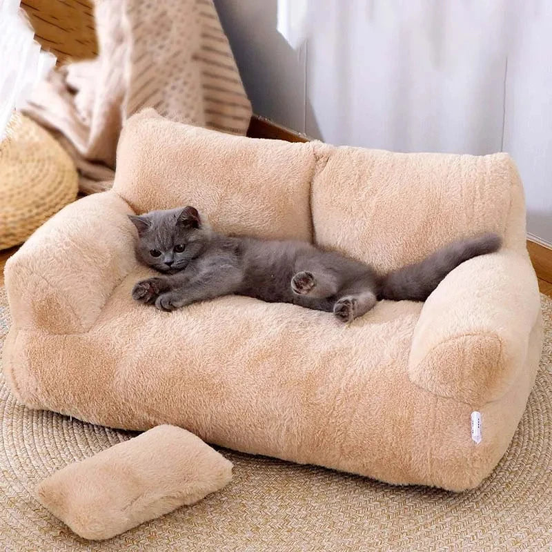 Luxury Plush Cat Sofa
