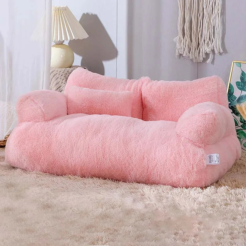 Luxury Plush Cat Sofa