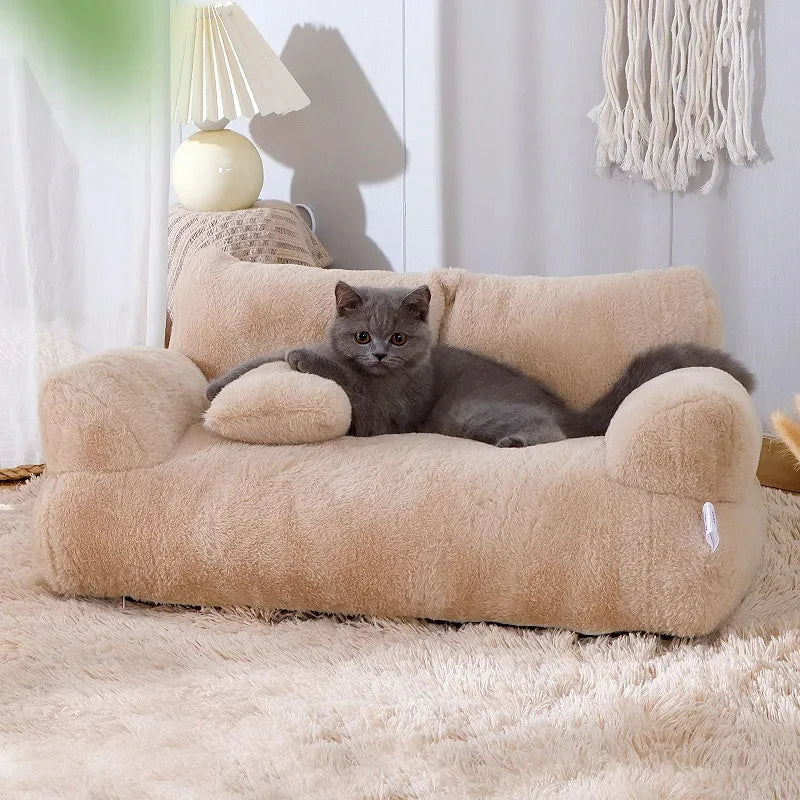 Luxury Plush Cat Sofa