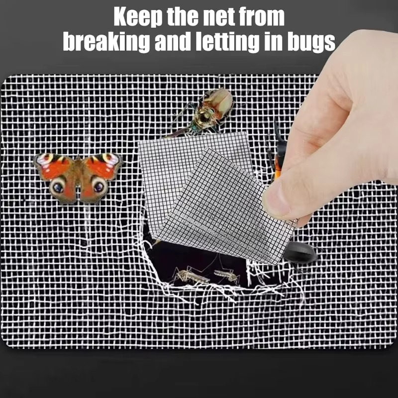 🟢 Mesh Repair Tape – 2 Meters

✅ Fix holes and tears in mesh screens – no need to replace the entire mesh
✅ Quick and easy – simply stick it over the damaged area
✅ Suitable for windows, doors, balconies, and insect screens
✅ Durable and reinforcing – pr