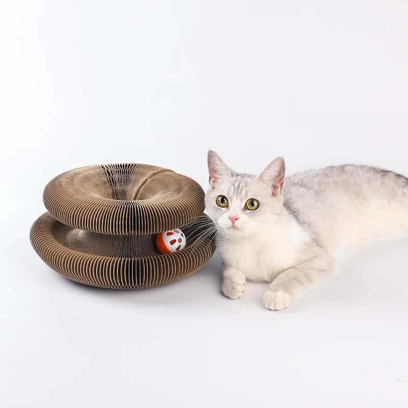 Foldable Organ Cat Scratcher